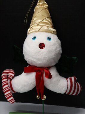 2022 Mr Bingle Snowman Plush Flying Tree Pick New Orleans Christmas New w/ Tag